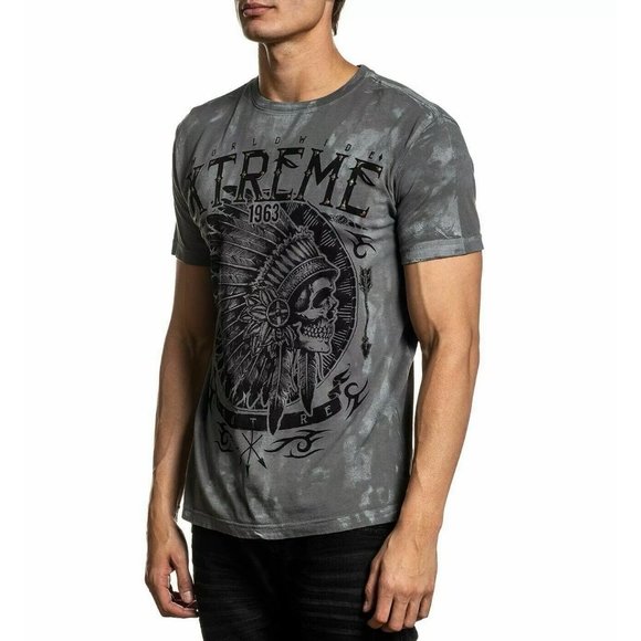 XTREME COUTURE by AFFLICTION Men's T-Shirt DESERT RAMBLER Biker MMA S-5XL - Picture 3 of 10